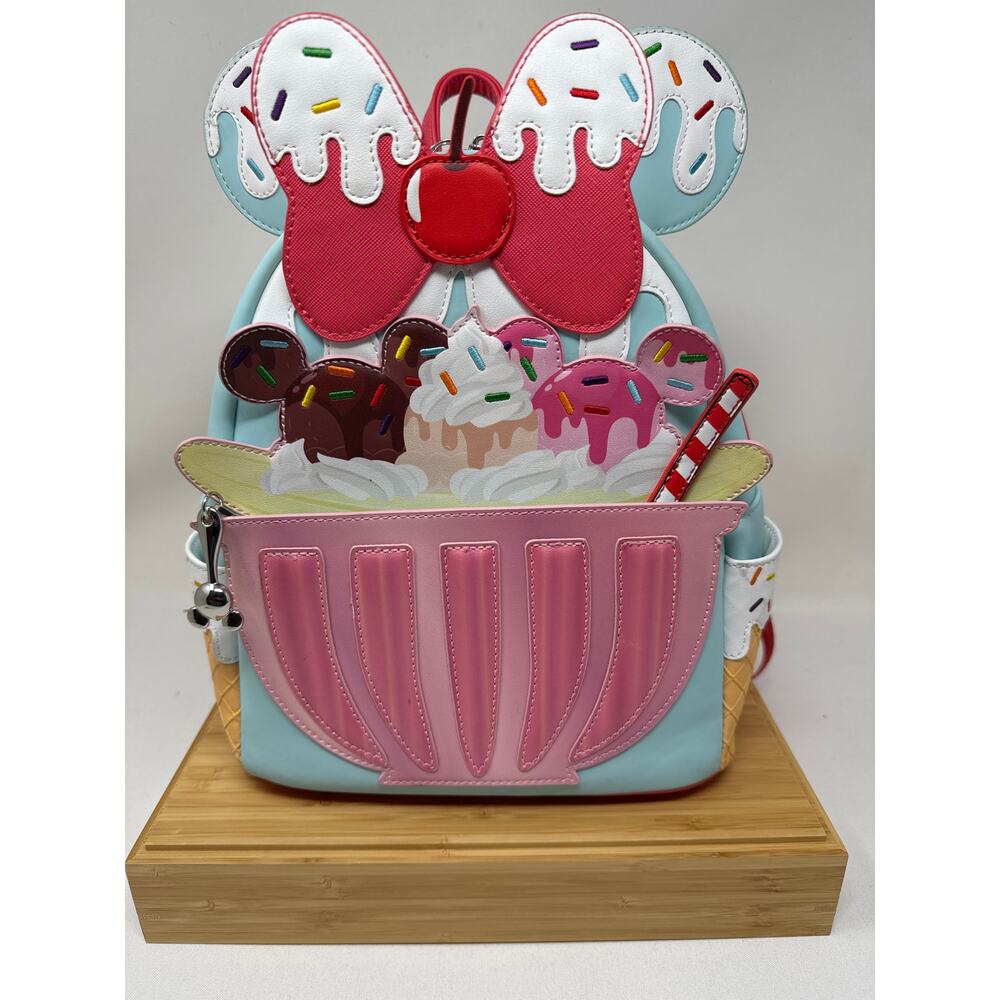 Loungefly Disney Minnie Mouse Sweet Treats Mini-Backpack
